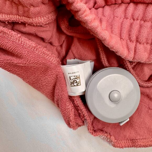 North Face Drawstring Jogger Sweatpants Women’s XS Pink 100% Cotton Cozy Gym - Picture 12 of 14